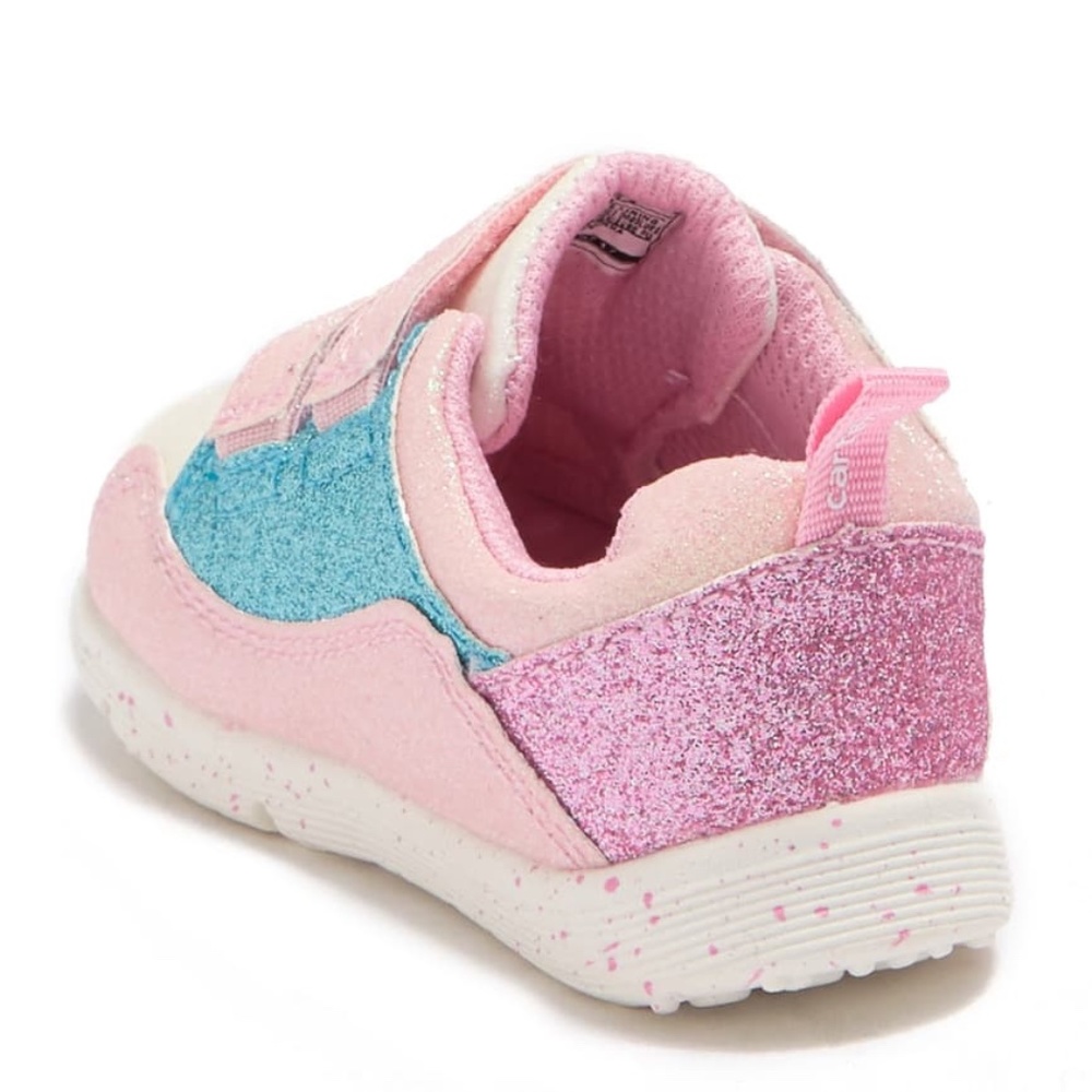 CARTER'S NIB Every Step Track Glitter Sneaker NWT - Picture 2 of 3